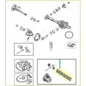 Souprava lamel diferenciálu (se systémem trac-loc) 5252506 Jeep Cherokee XJ